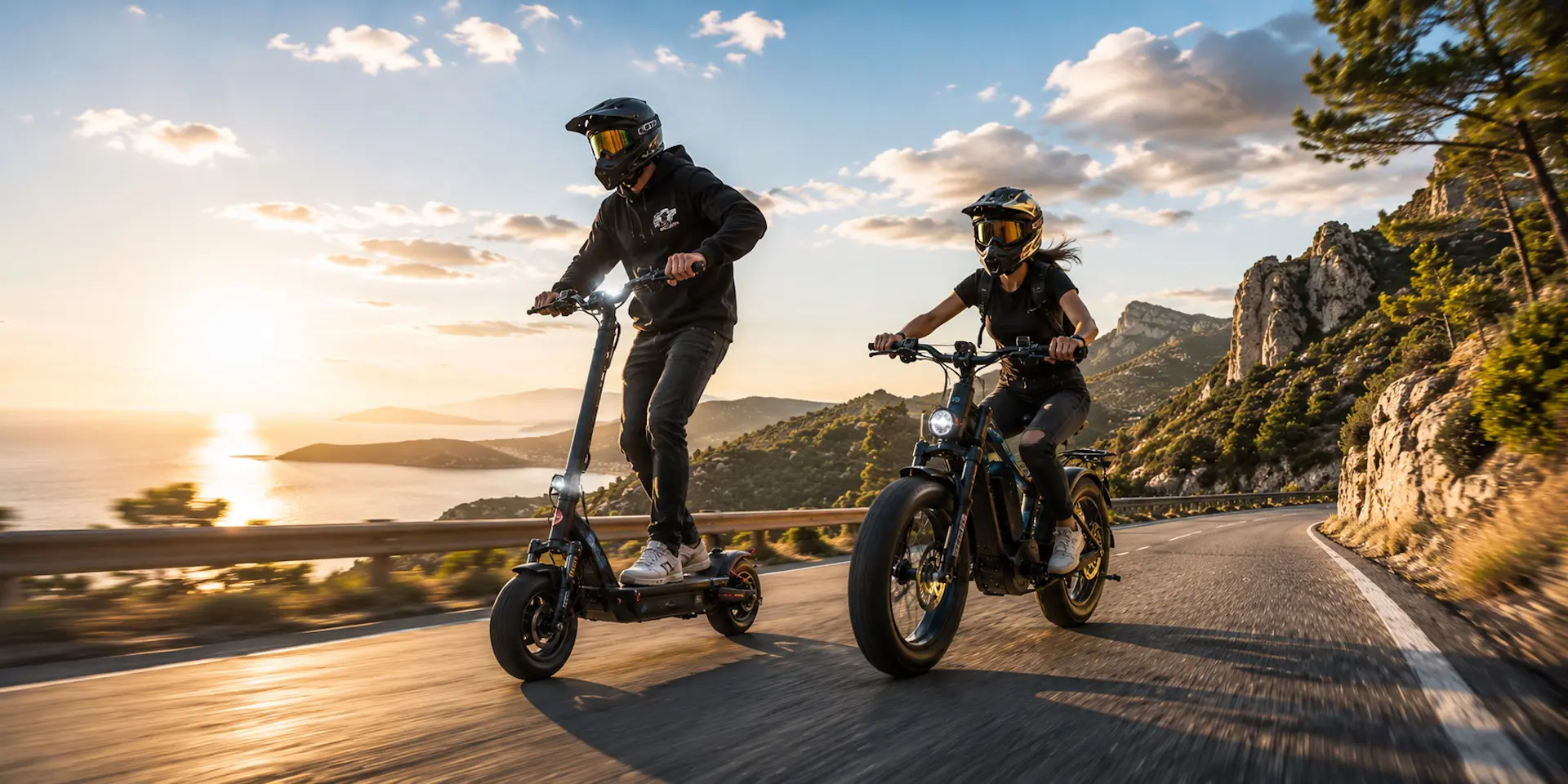 E-Scooter Ebikes Banner